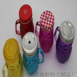 貓頭把手杯 創(chuàng)意與品質(zhì)兼具的個(gè)性彩色玻璃杯